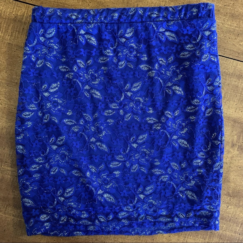 Xai Lace Mini Skirt